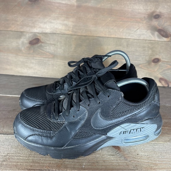 nike air max excee womens size 8 shoes black athletic running sneakers - Picture 1 of 8